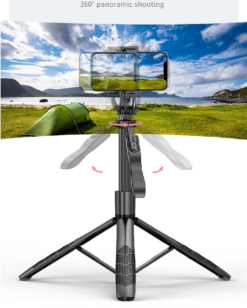 0Phone Holder Stabilizer TripodFEATURES:


360° Rotation: Capture stunning shots from every angle with the ability to rotate 360° without any dead angles. Whether you're shooting landscapes or porPhone Holder Stabilizer