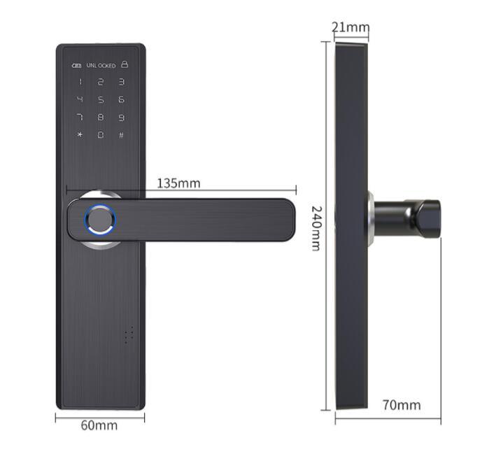 0Electronic Smart Door LockFEATURES:


6 in 1 Keyless Entry Door Lock: This smart door lock offers multiple methods for locking and unlocking, ensuring maximum convenience and flexibility. It Electronic Smart Door Lock