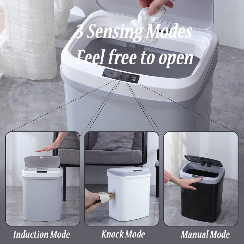 0Smart Sensor Trash CanFEATURES:


Innovative Sensing Technology: Equipped with advanced infrared detection mode and smart touch mode, our trash can offers a dual infrared touch detection Smart Sensor Trash Can