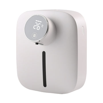 0Automatic Wall Soap DispenserFEATURES:


Design and Material: The soap dispenser is made of high-quality ABS material, ensuring durability and resistance to wear. It is available in ceramic whitAutomatic Wall Soap Dispenser