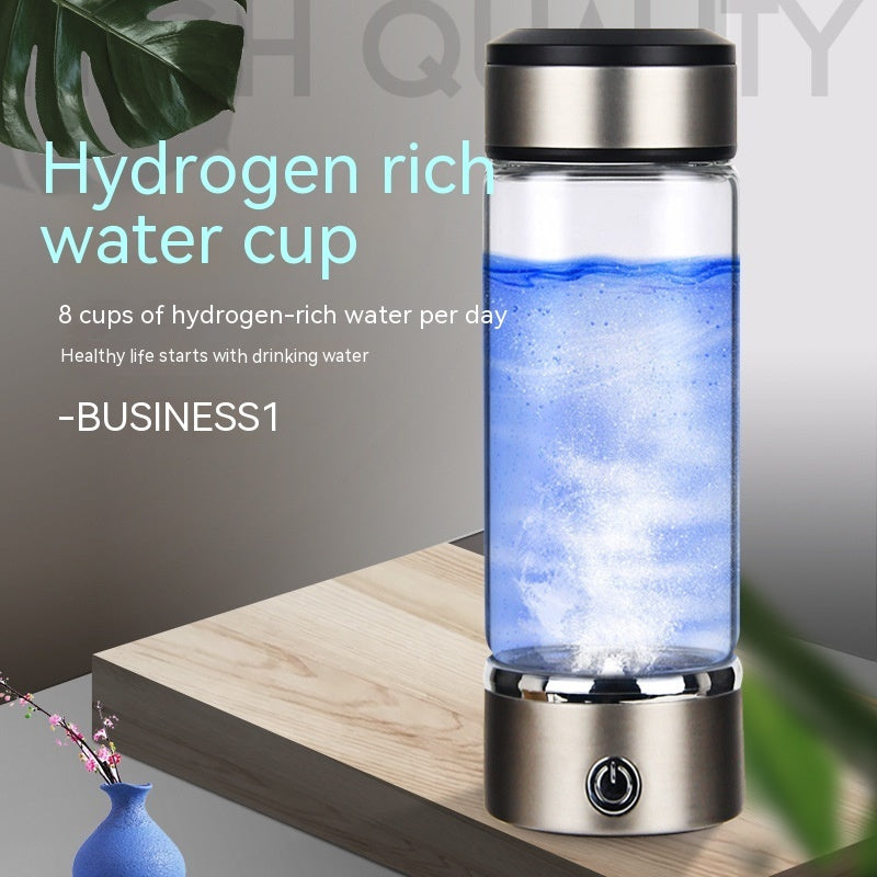 0Hydrogen Water Generator BottleFEATURES:

Compact Design: The water generator bottle features a compact and beautiful design, making it easy to carry and use wherever you go. It is perfect for homHydrogen Water Generator