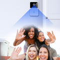 0Smart Control Video DoorbellFEATURES:


Connection Method: The video doorbell can be connected to your smartphone or other compatible devices using both Bluetooth and WiFi technology. This enabSmart Control Video Doorbell