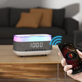 0Intelligent Multifunctional Alarm ClockFEATURES:


All-in-One Convenience: Enjoy the convenience of having multiple essential functions integrated into one device. This alarm clock seamlessly combines an Intelligent Multifunctional Alarm Clock