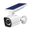 0Outdoor Solar Camera LightFEATURES:


Super Bright and Energy Efficient: The Solar Camera Light boasts an impressive 800LM 5W LED, providing super bright illumination for your outdoor spaces.Outdoor Solar Camera Light