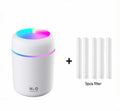 0USB Car & Home Air HumidifierOverview:
 


 Spray function/operation: turn on the power, and wait for the water-absorbing cotton wick inside the product to fully absorb water, then short press tHome car charging