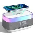 0Intelligent Multifunctional Alarm ClockFEATURES:


All-in-One Convenience: Enjoy the convenience of having multiple essential functions integrated into one device. This alarm clock seamlessly combines an Intelligent Multifunctional Alarm Clock