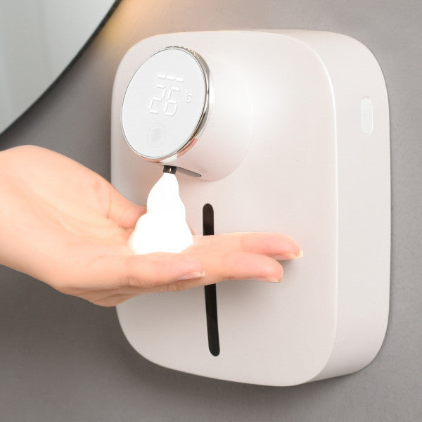 0Automatic Wall Soap DispenserFEATURES:


Design and Material: The soap dispenser is made of high-quality ABS material, ensuring durability and resistance to wear. It is available in ceramic whitAutomatic Wall Soap Dispenser